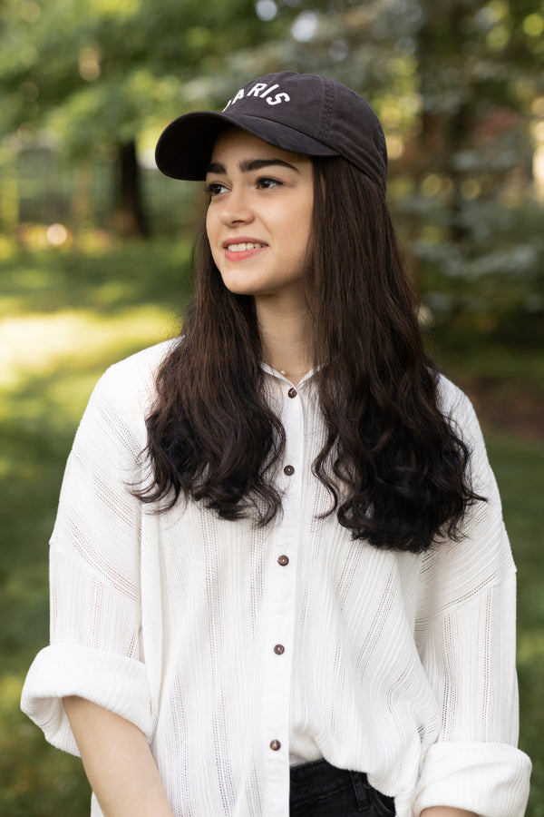 CLASSIC Dark Roast Wavy Hat Wig