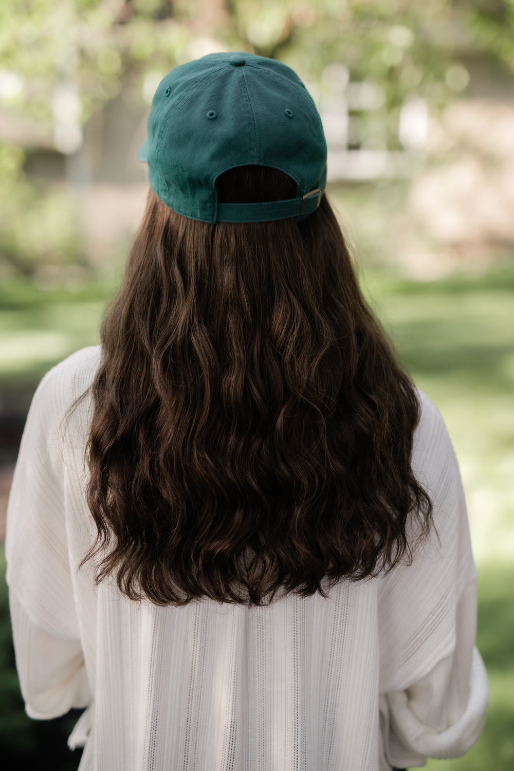 CLASSIC Dark Brown Wavy Hat Wig