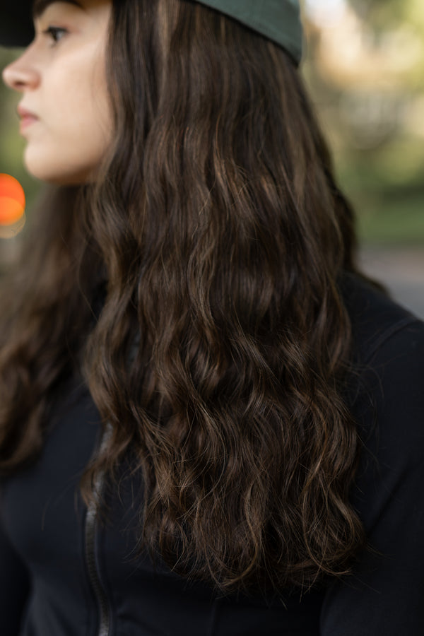 CLASSIC Mocha Wavy Hat Wig