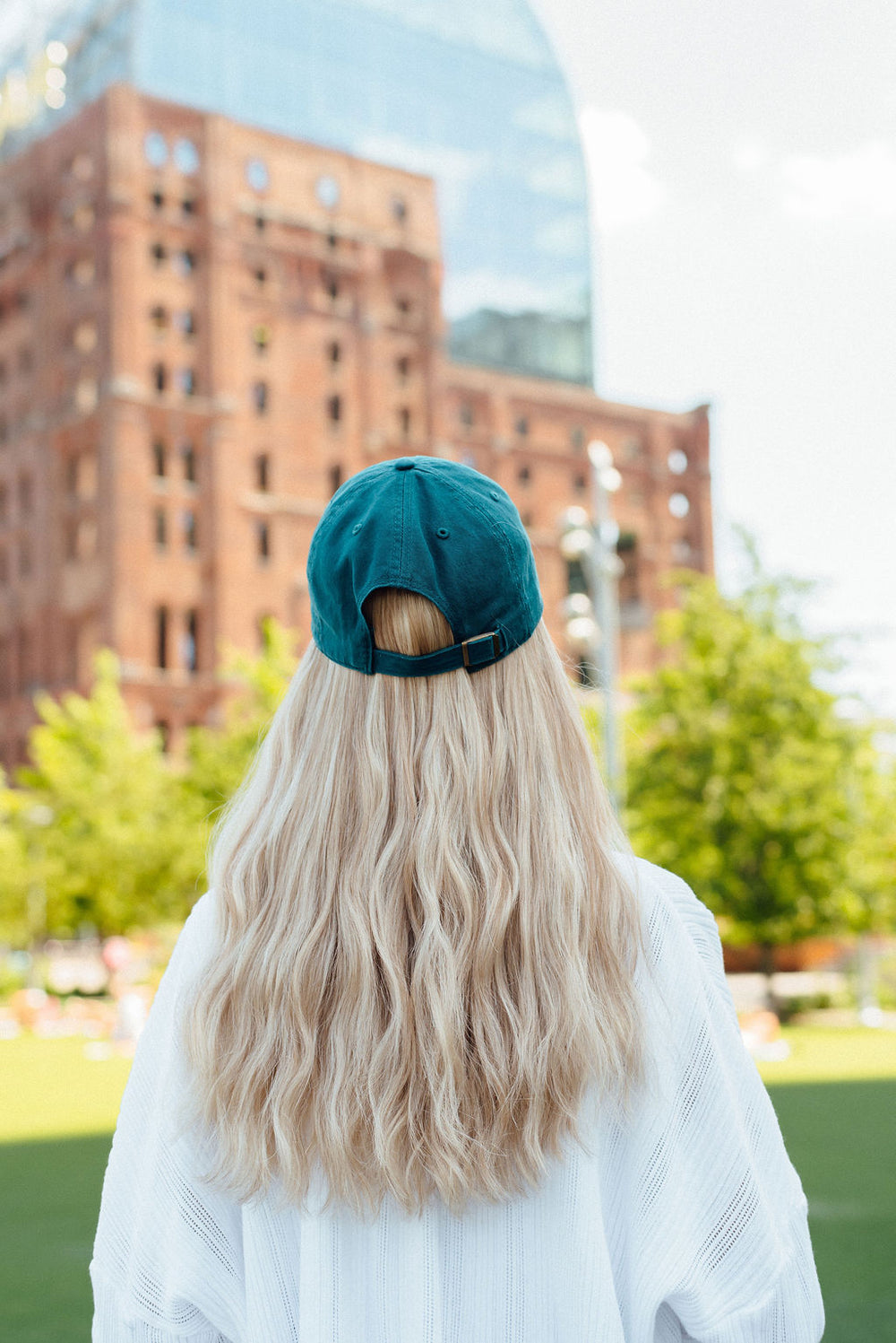 Sample Sale- CLASSIC Butter Blonde Hat Wig