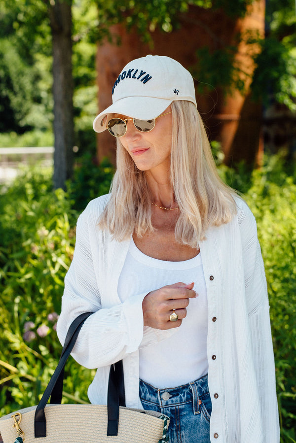 MIDI Butter Blonde Hat Wig