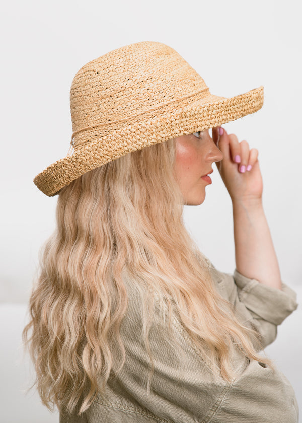 23" Sale Salt Natural Wave Hat Wig