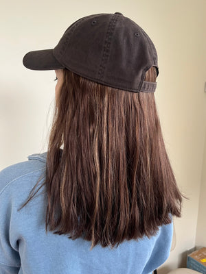 Midi Medium Brown with Highlights Sample