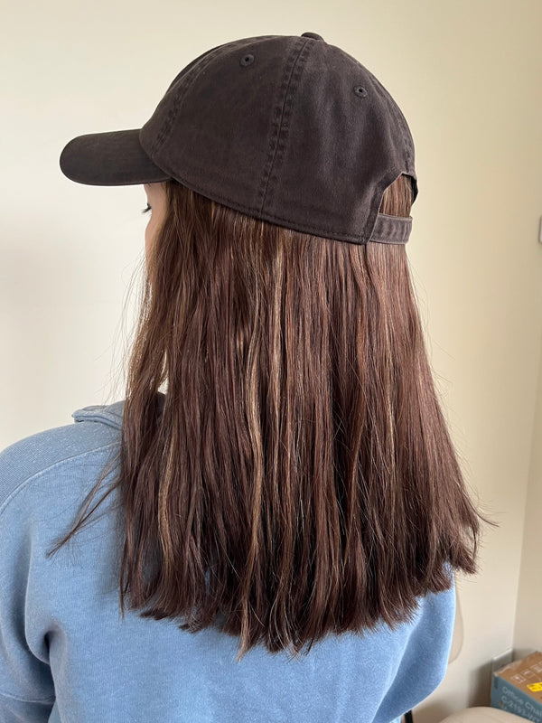 Midi Medium Brown with Highlights Sample