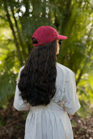 SUPER Dark Roast Wavy Hat Wig