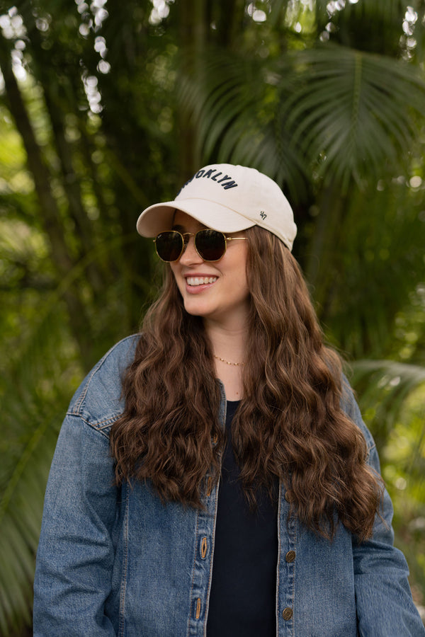 SUPER Highlighted Medium Brown Wavy Hat Wig