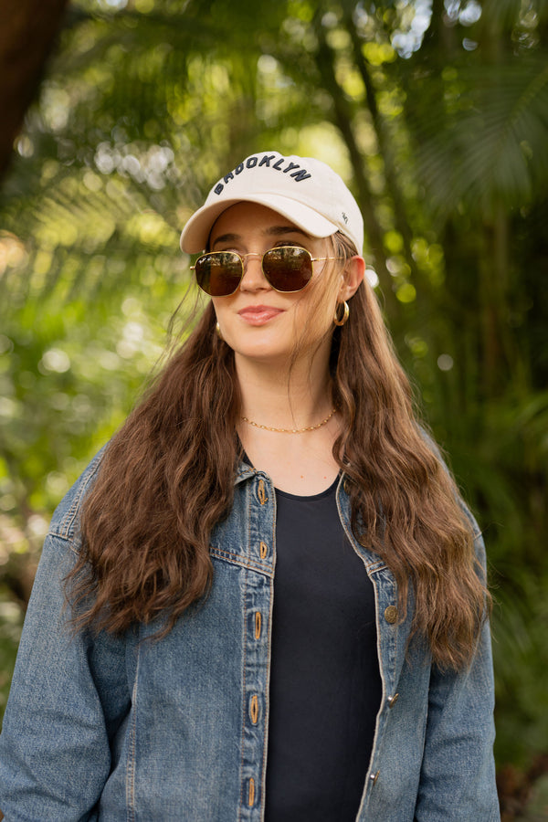 SUPER Highlighted Medium Brown Wavy Hat Wig