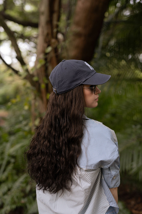 SUPER Dark Brown Wavy Hat Wig