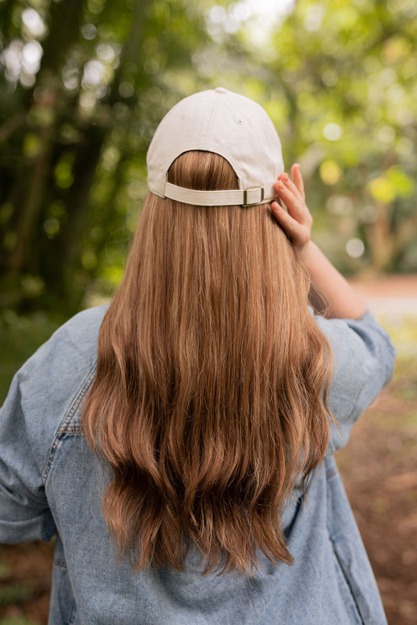 SUPER Bronde Light Wave Hat Wig