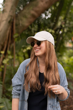 Sample Sale-SUPER Bronde Light Wave Hat Wig