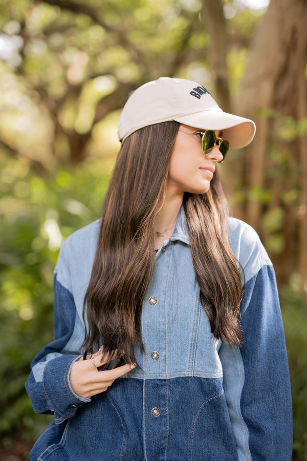 SUPER Mocha Light Wave Hat Wig